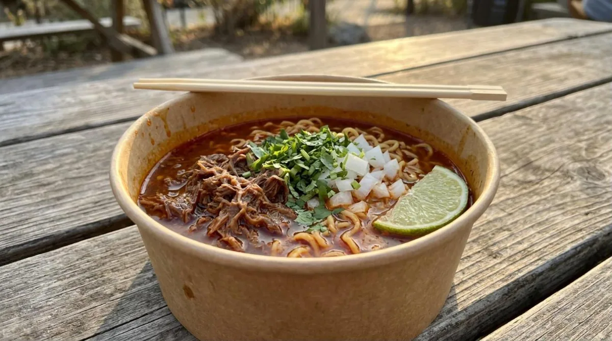 Birria ramen