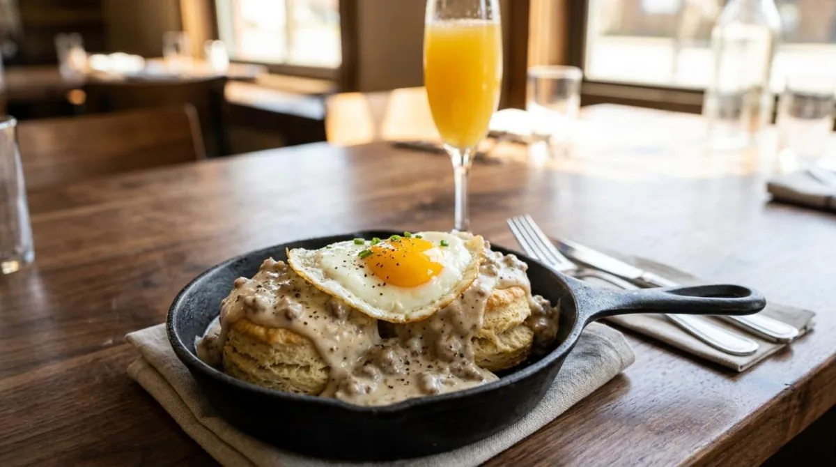 Biscuits and gravy