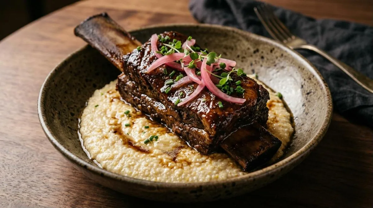Smoked short rib